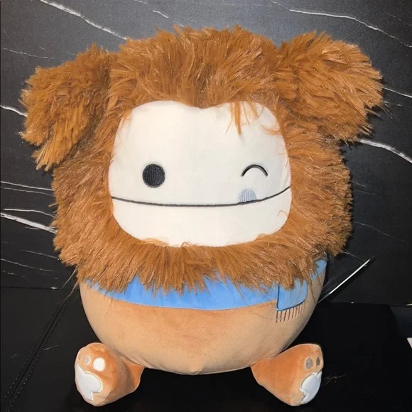 Benny the Bigfoot Cute Plush Toy with Fluffy Ears - Picture 1 of 4